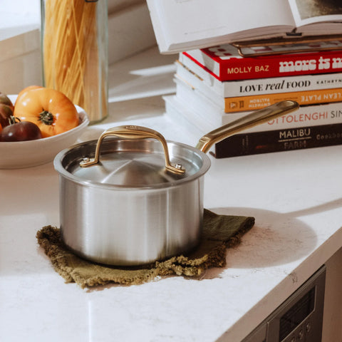 Stainless Clad Saucepan
