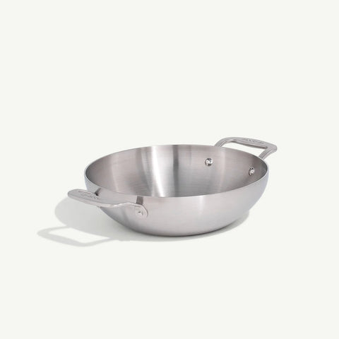Stainless Clad Kadai