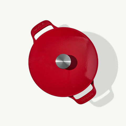 Round Enameled Cast Iron Dutch Oven