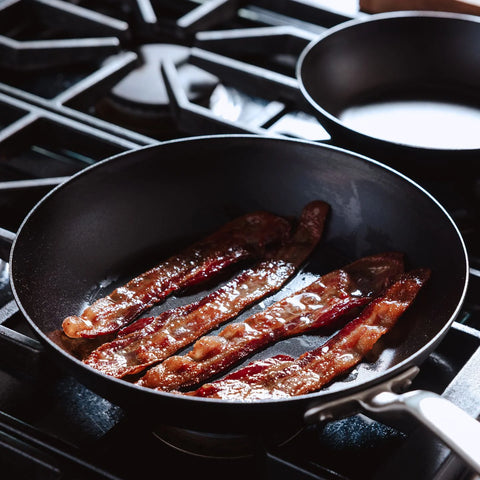 Seasoned Carbon Steel Frying Pan