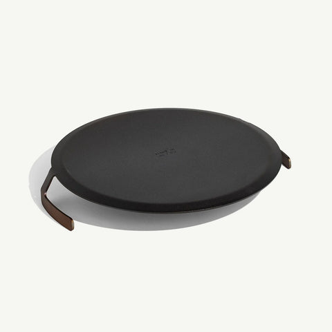 Round Carbon Steel Griddle Set