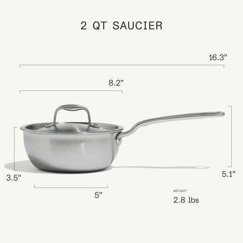 Stainless Clad Saucier