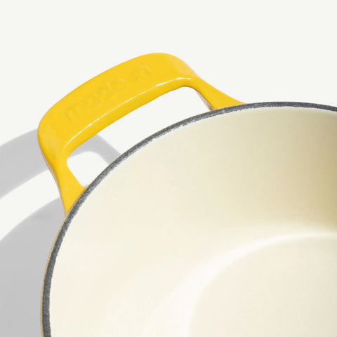 Round Enameled Cast Iron Dutch Oven