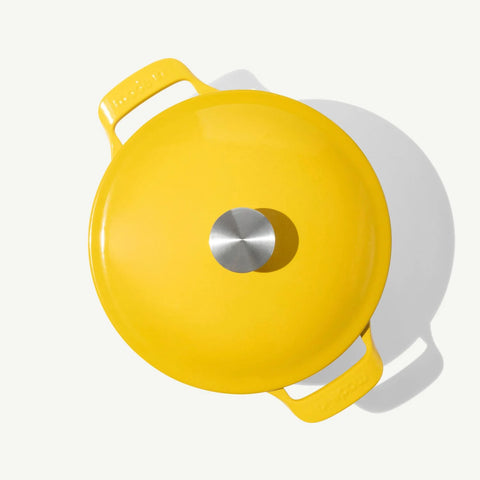 Round Enameled Cast Iron Dutch Oven