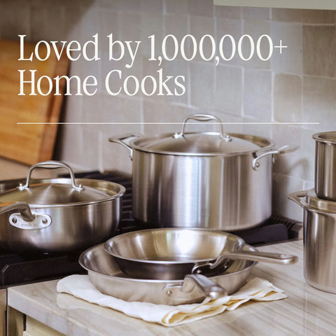 Stainless Clad Frying Pan Set