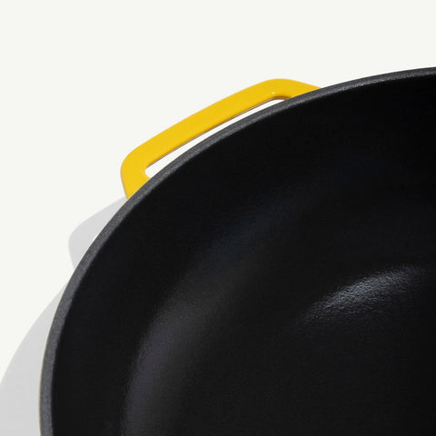 Enameled Cast Iron Skillet