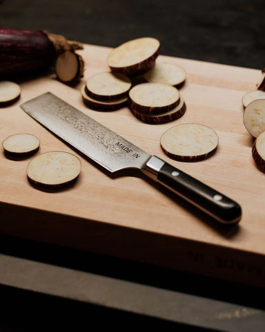 Japanese Damascus Steel Knife Set