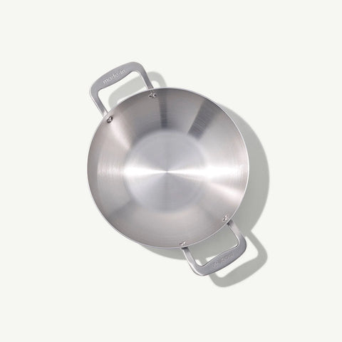 Stainless Clad Kadai