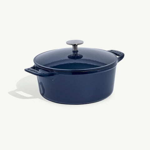 Round Enameled Cast Iron Dutch Oven